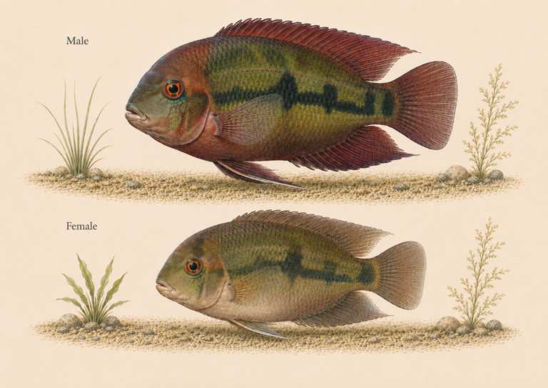 Chocolate Cichlid Care Guide — Tank Setup, Feeding and Breeding