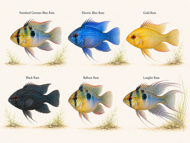 Ram Cichlid Care Guide — Tank Setup, Feeding and Breeding