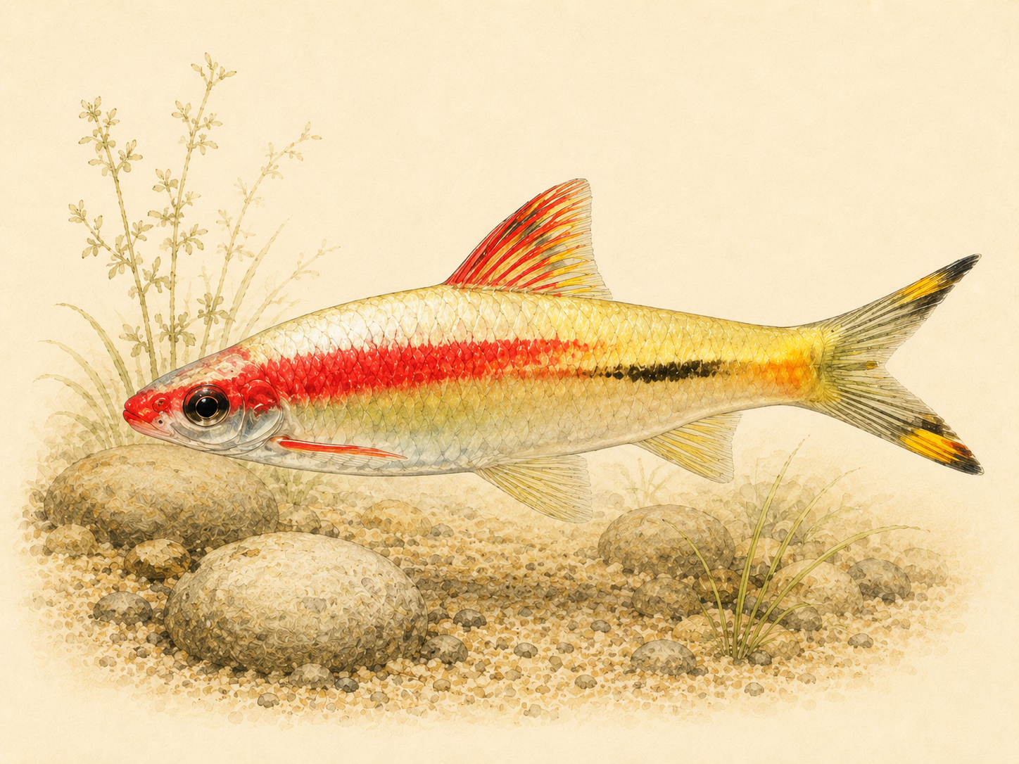 Golden Denison Barb