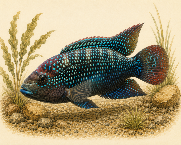 Jack Dempsey Cichlid Care Guide — Tank Setup, Feeding and Breeding