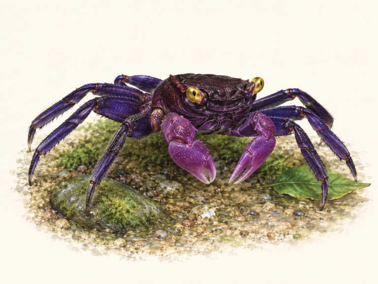 Purple Vampire Crab Care Guide — Tank Setup, Feeding and Breeding