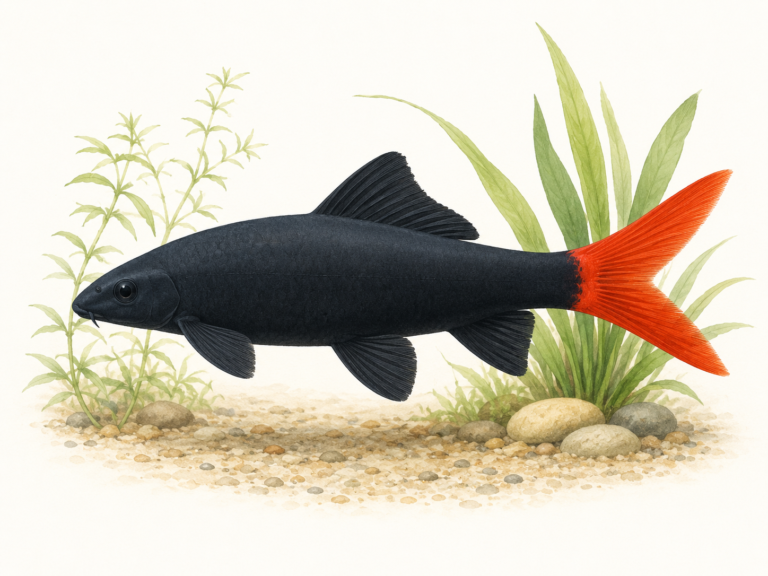 Red-tailed Black Shark Care Guide — Tank Setup, Feeding and Breeding