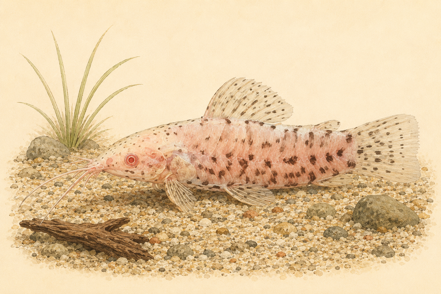 Albino Hoplo Catfish