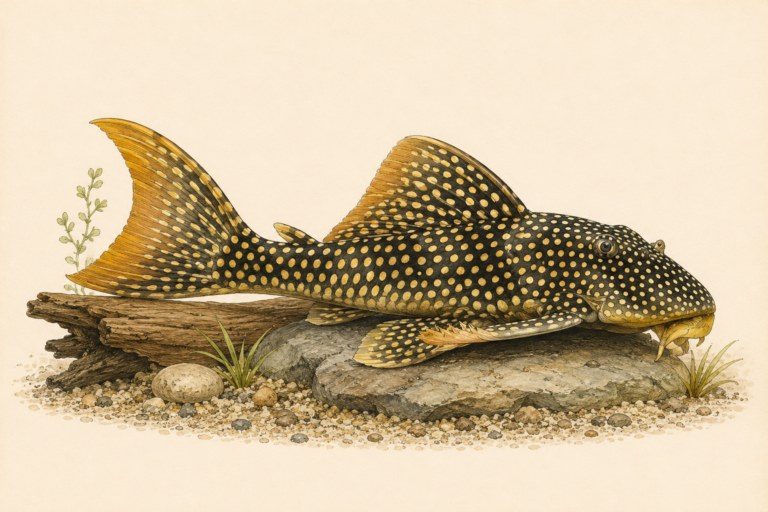 L014 Sunshine Pleco Care Guide – Tank Setup, Feeding and Breeding