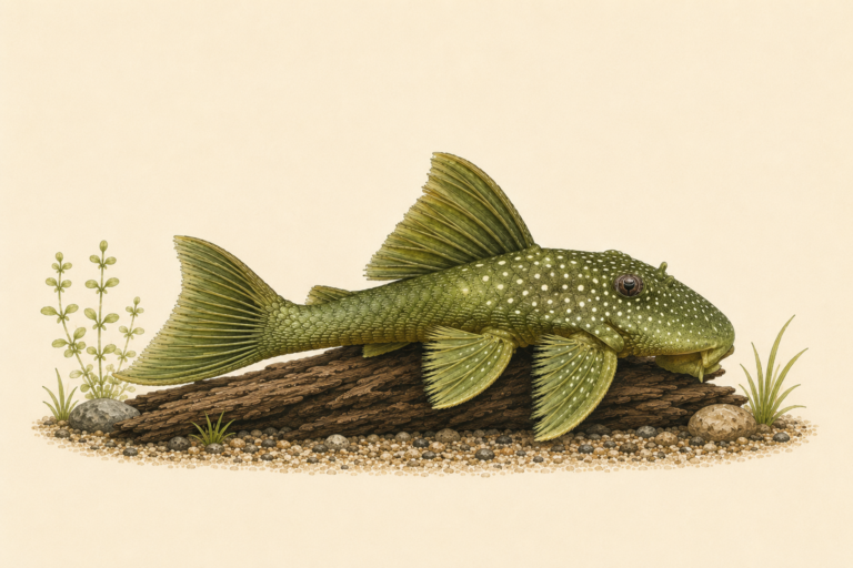 L200 Green Phantom Pleco Care Guide – Tank Setup, Feeding and Breeding